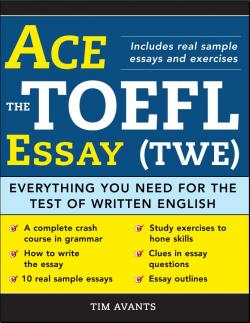 Ace the toefl essay