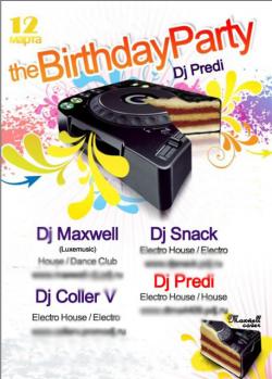 VA - Birthday Party Dj Predi mixed by Dj Maxwell,Dj Coller V,Dj Snack & Dj Predi