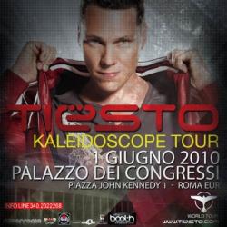 Dj Tiesto - Kaleidoscope Tour @ Palazzo Dei Congressi , Italy (2010)