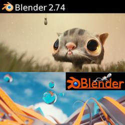 Blender 2.74 + Portable 32/64-bit