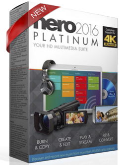 Nero 2016 Platinum 17.0.02000 Retail + ContentPack