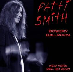 Patti Smith - Bowery Ballroom, New York, NY