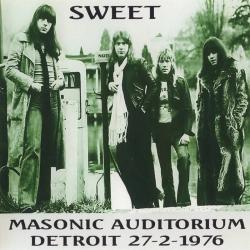 The Sweet - Masonic Auditorium Detroit 27-2-1976